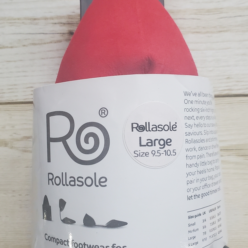 Rollasole Red Compact Footwear